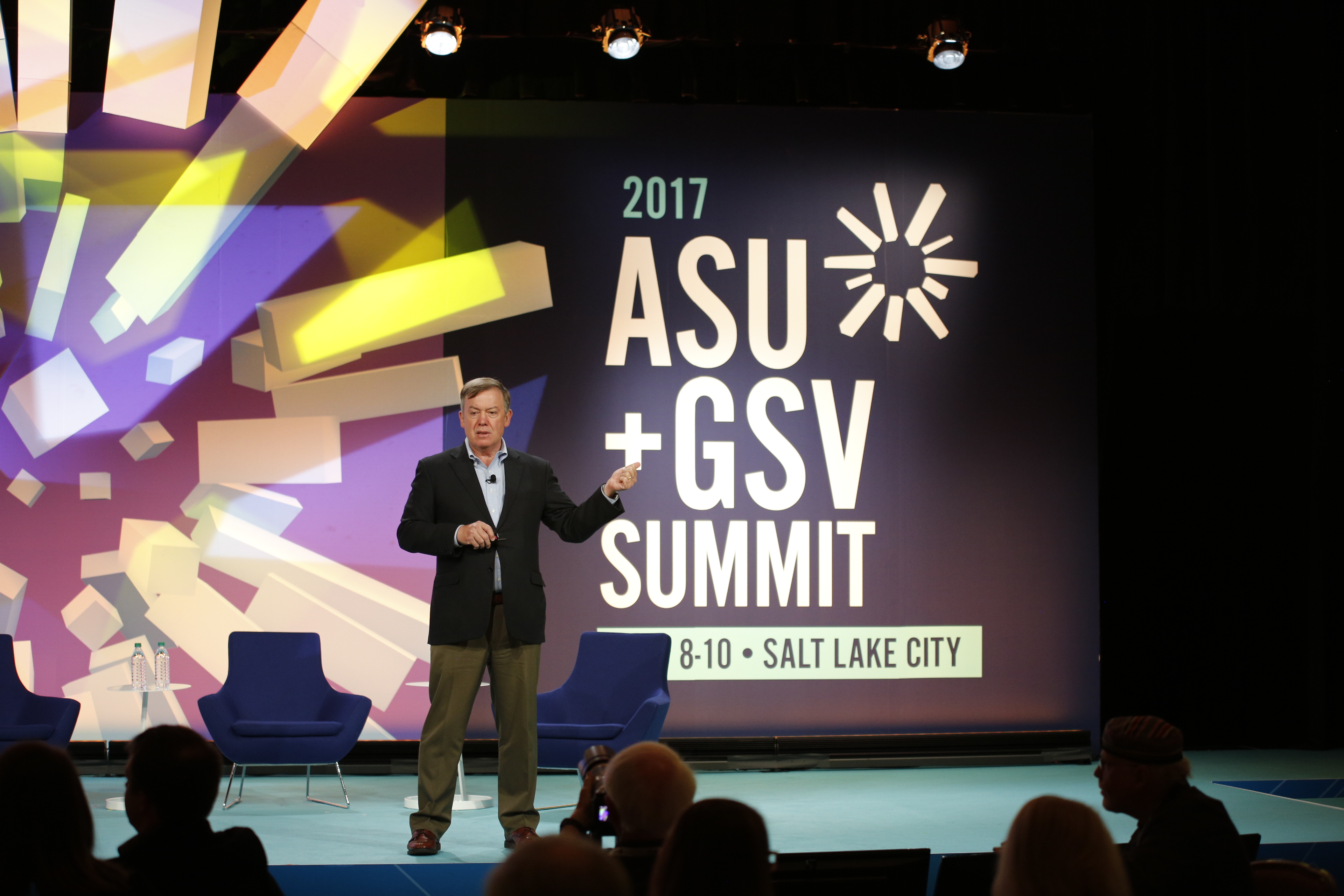 ASU GSV 2017 ASU President Michael Crow keynote at ASU GSV 2017