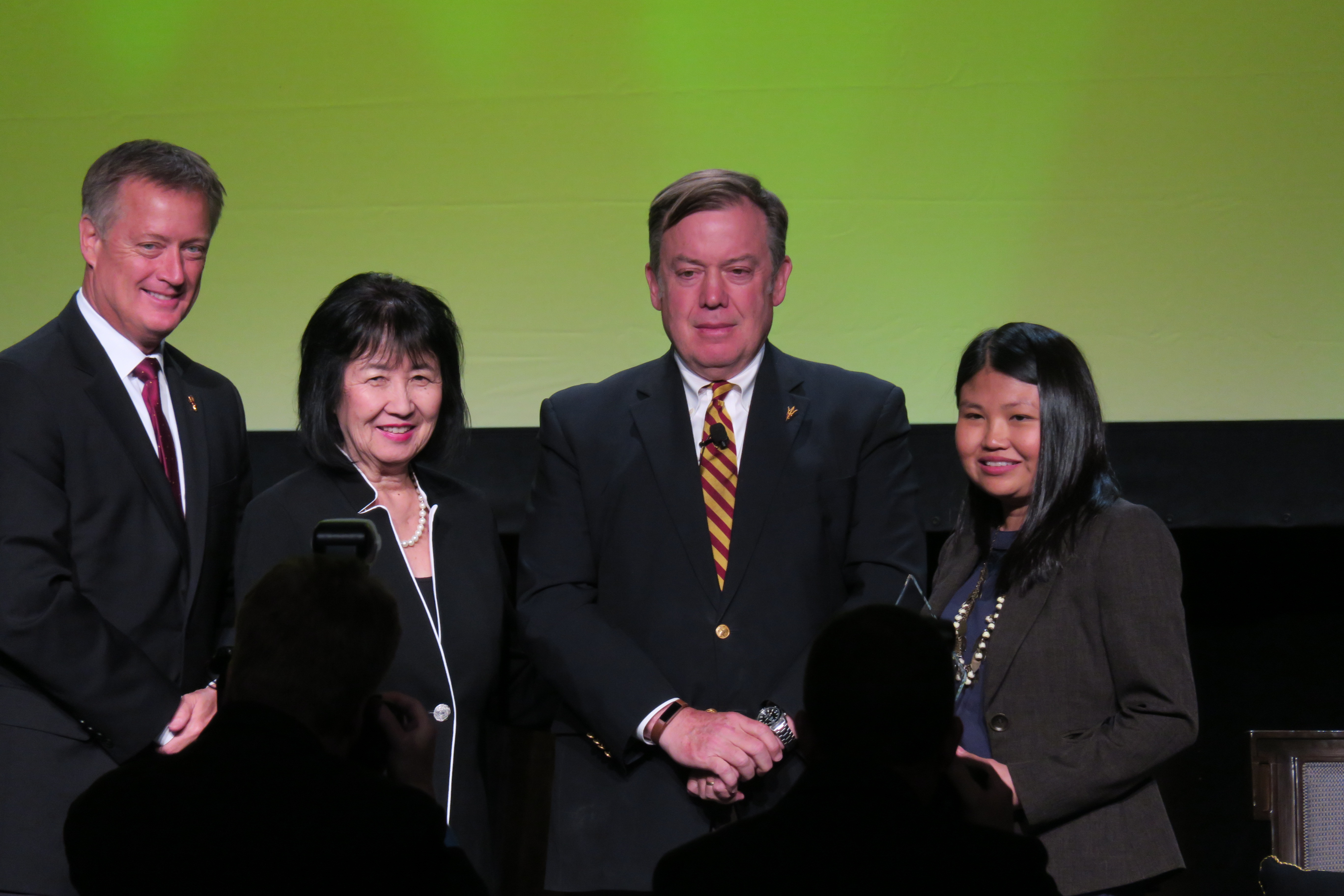 Christine Wilkinson, Michael Crow, Sambo Dul Christine Wilkinson, Michael Crow, Sambo Dul