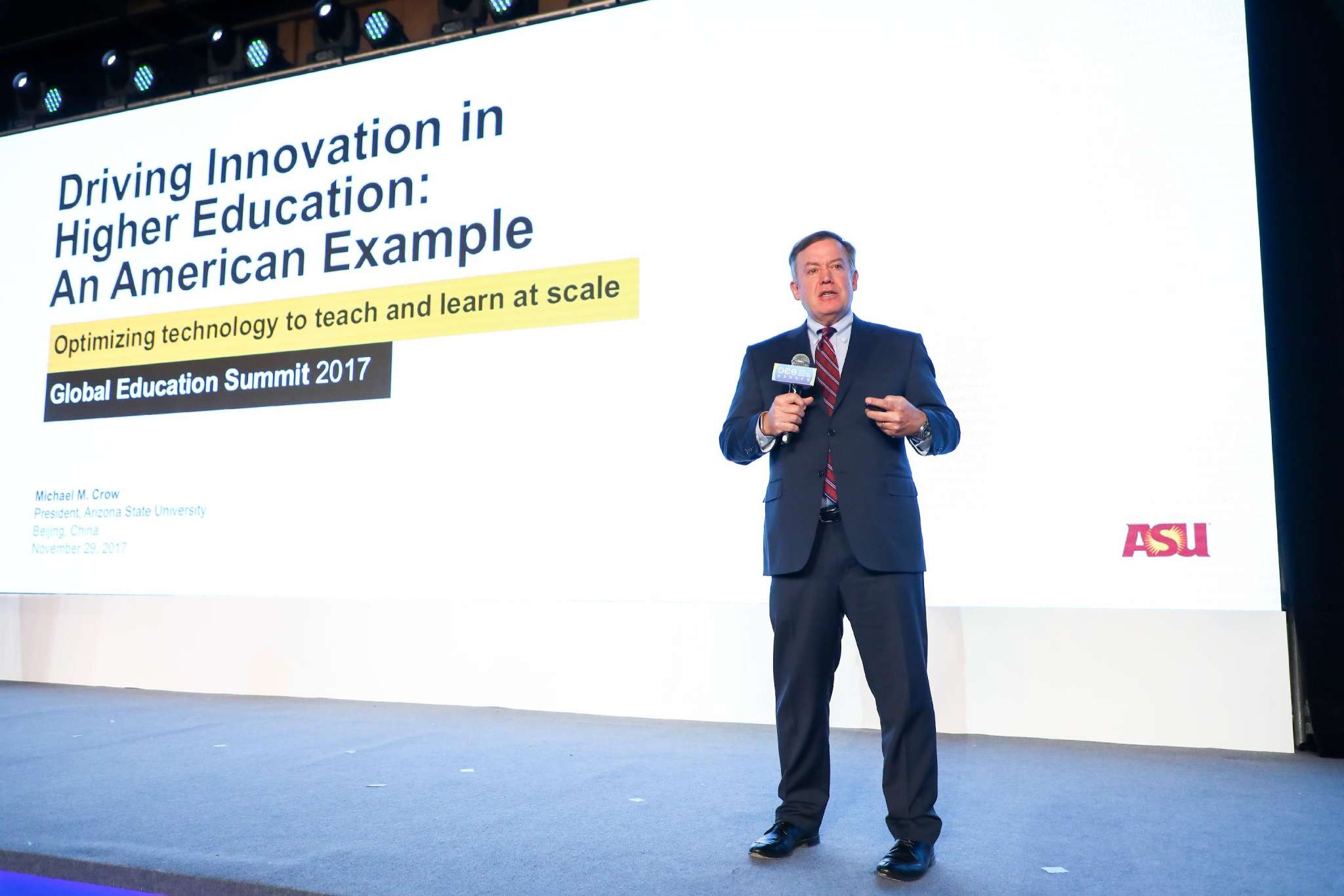 Crow GES Keynote Crow at the GES 2017
