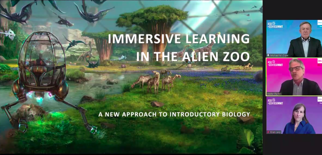 Alien Zoo introduction at ASU GSV