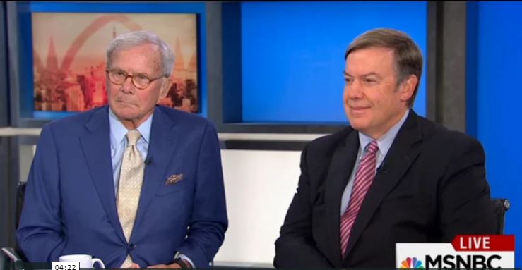 Tom Brokaw and Michael Crow Tom Brokaw and Michael Crow