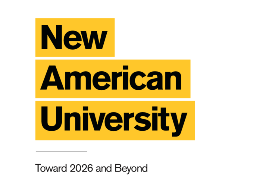 The New American University New American University Toward 2026 and Beyond Cover