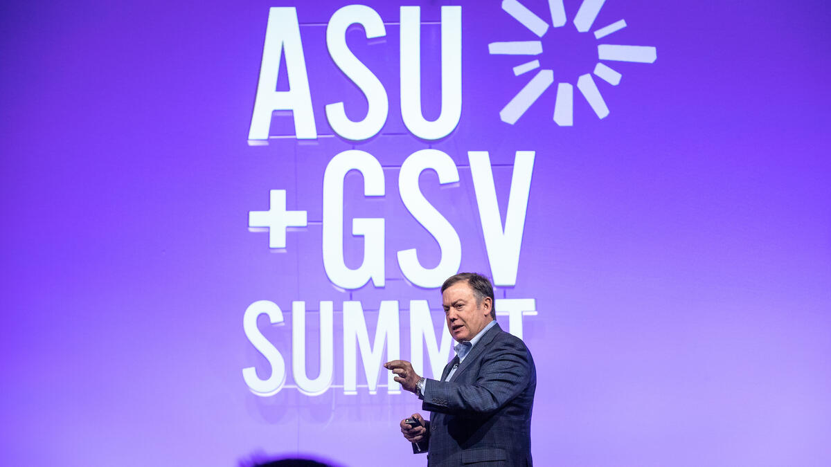 ASU President Michael Crow keynote at ASU GSV 2018