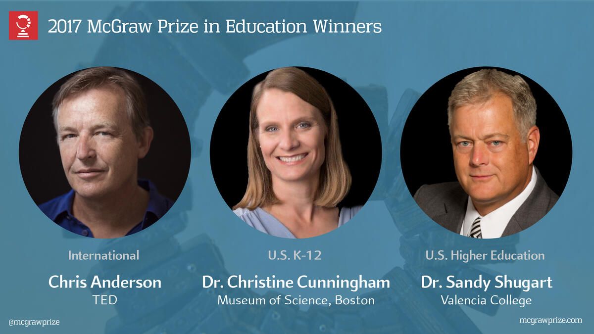 2017 McGraw Prize in Education winners