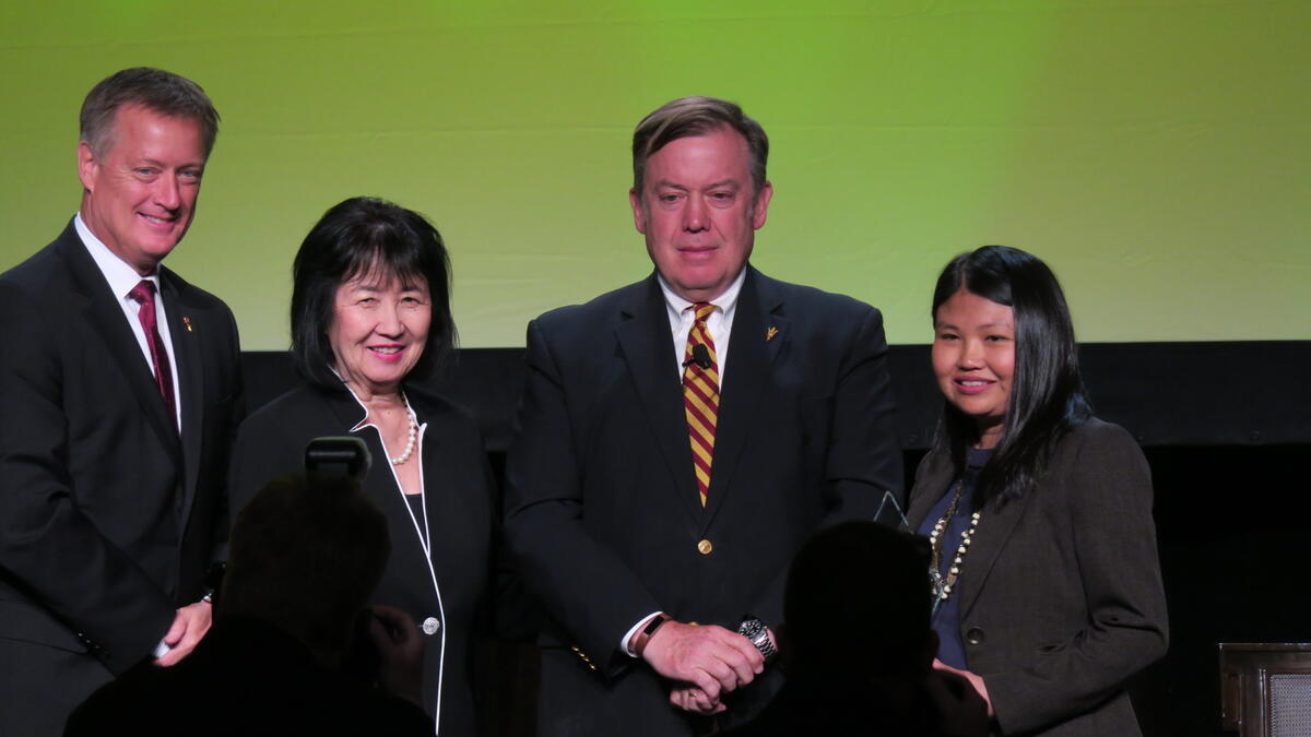 Christine Wilkinson, Michael Crow, Sambo Dul