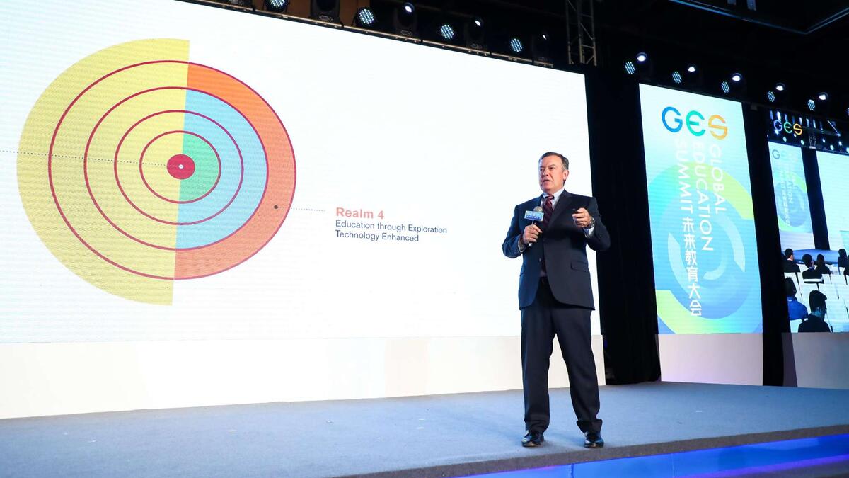 ASU President Michael Crow China GES 2017 keynote