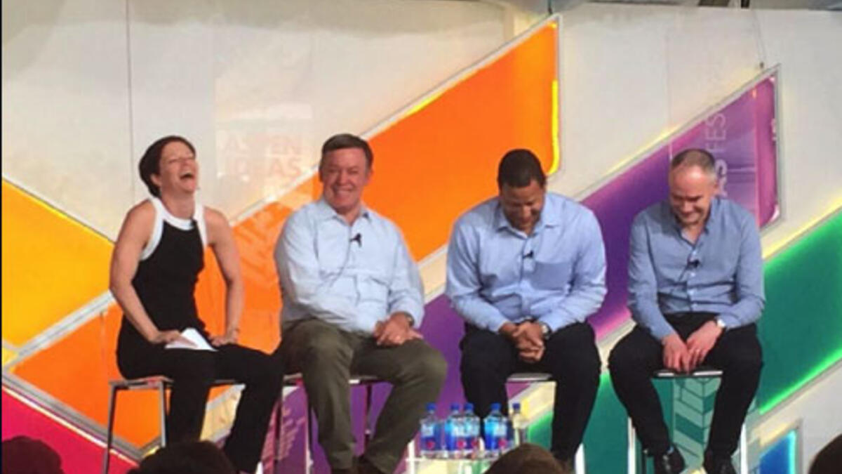 Aspen Ideas Festival panel