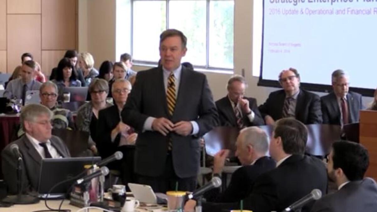 Michael Crow presentation to ABOR Michael Crow presentation to ABOR