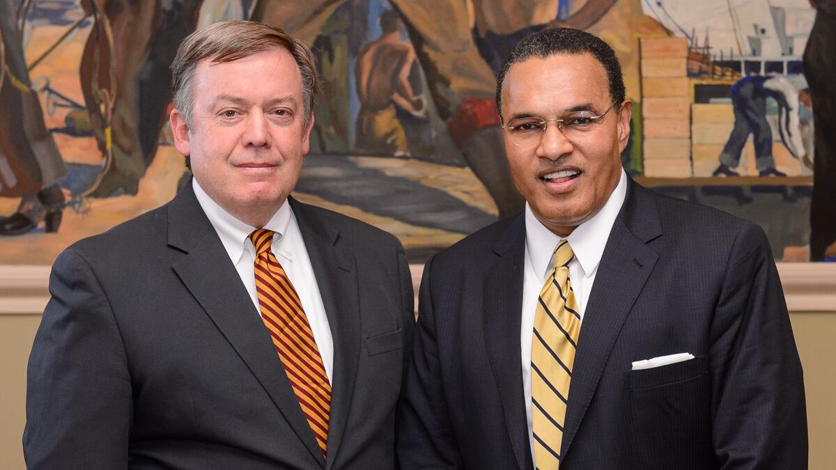 STEM panel with Michael Crow and Freeman Hrabowski