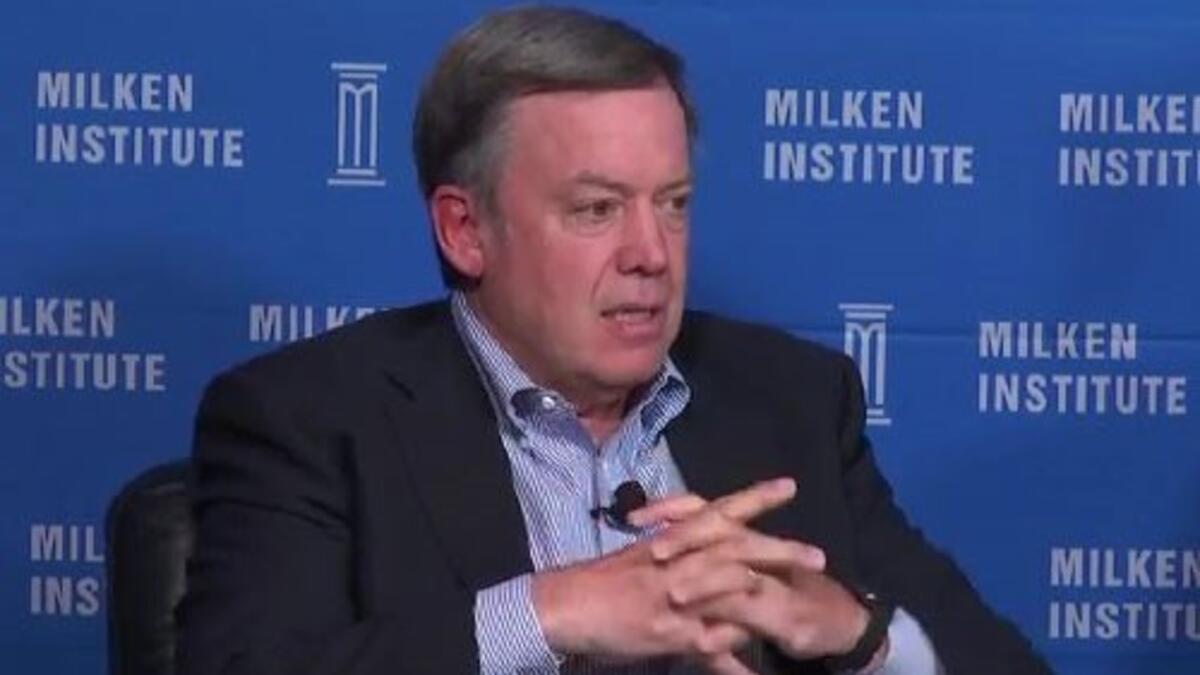 ASU President Michael Crow at Milken Institute