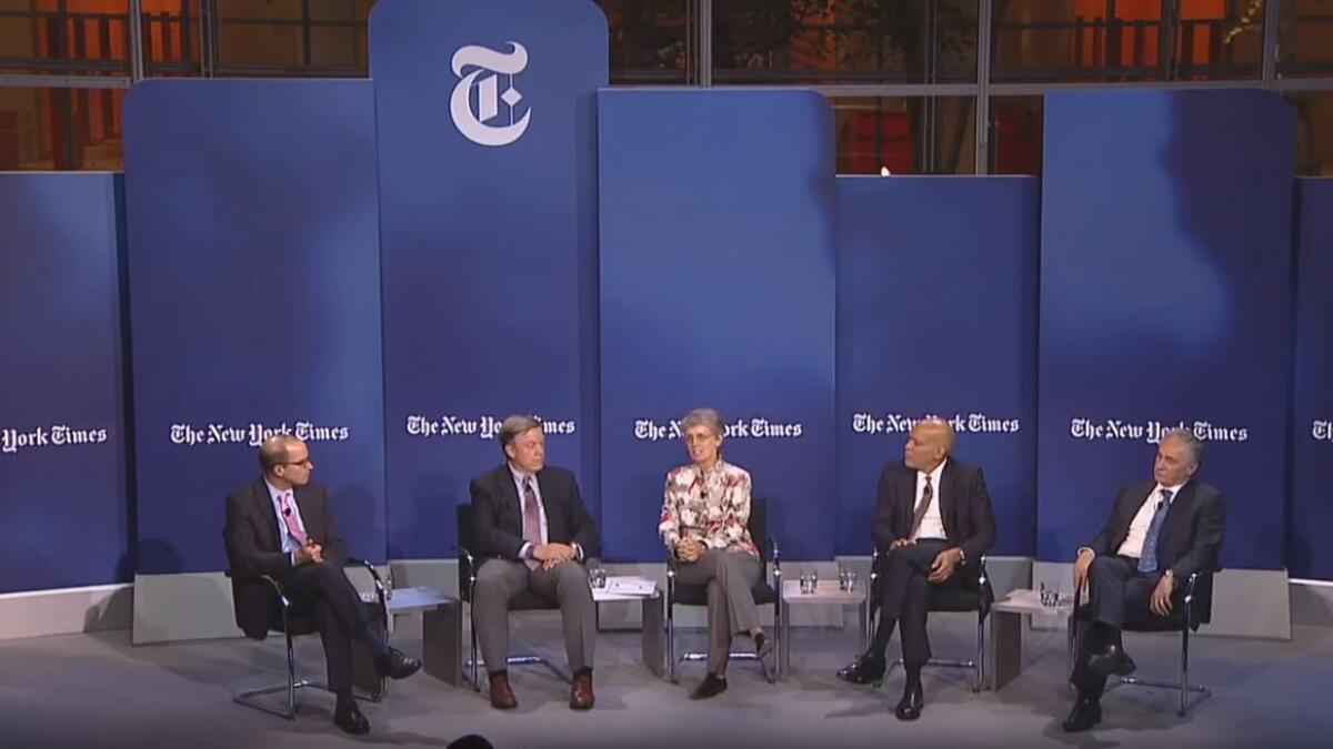 Michael Crow NYT Forum