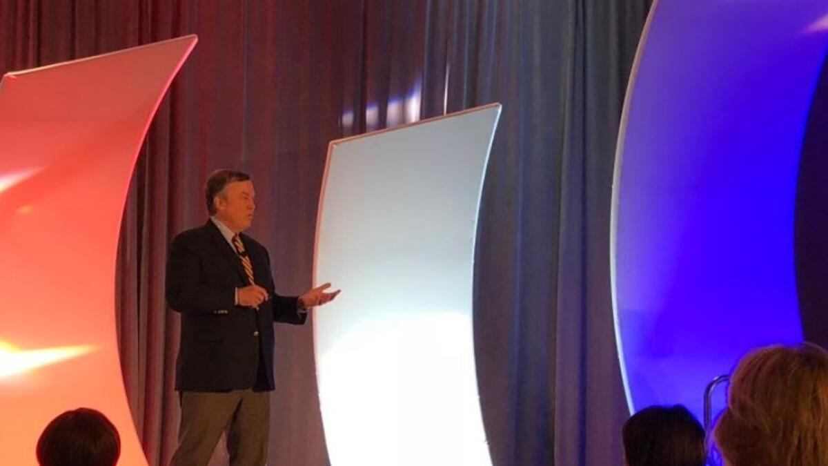 ASU President Michael Crow addresses the inaugural UIA National Summit