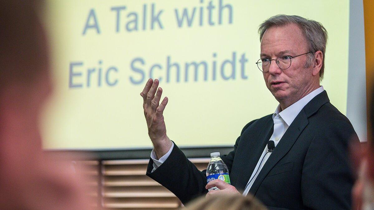 Executive Chairman of Alphabet, Inc. Eric Schmidt