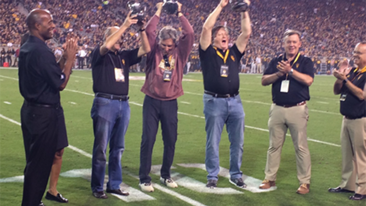 Ray Anderson, Jack Furst, Steve Butterfield, Michael Crow and Bill Kent