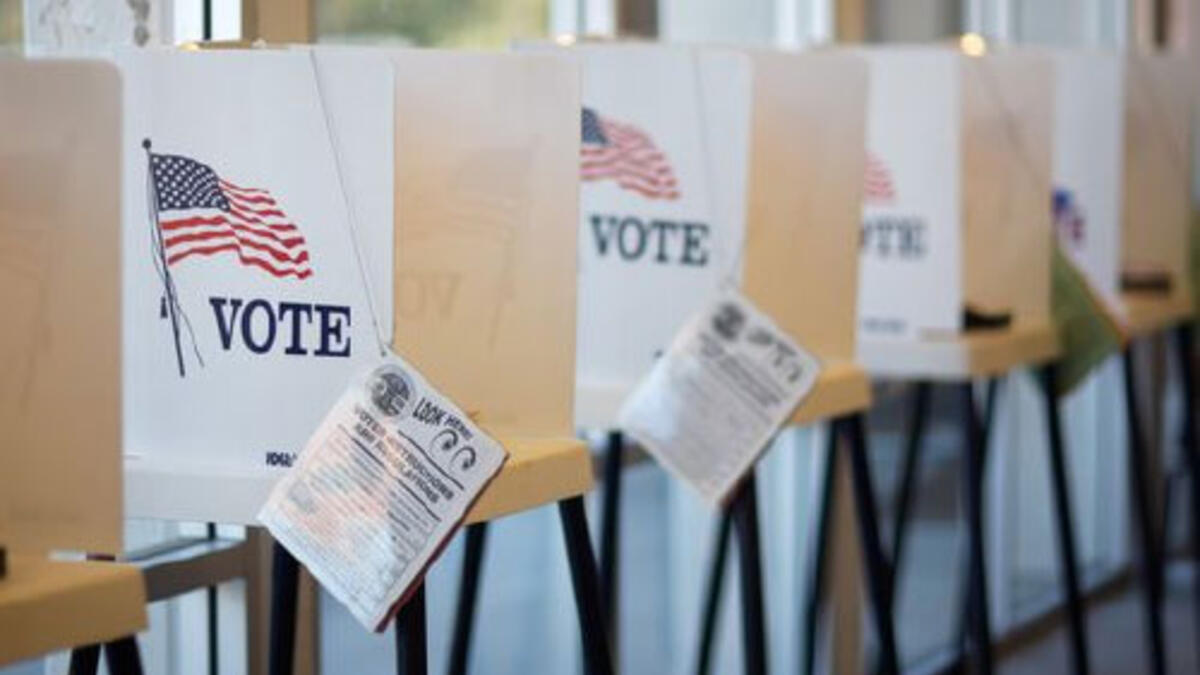 Voting booths