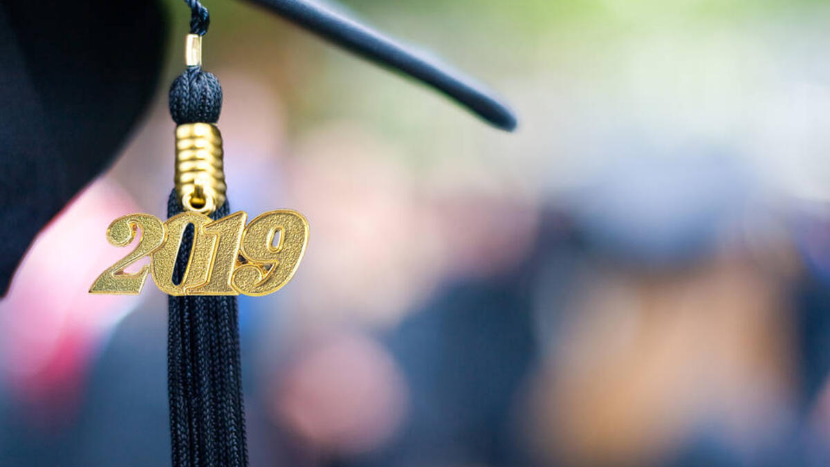2019 graduate mortar board